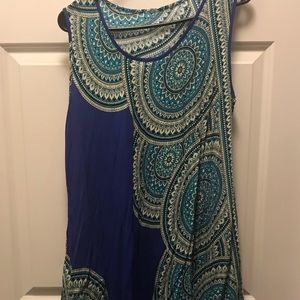 summer dress/ bathing suit cover up with pockets
